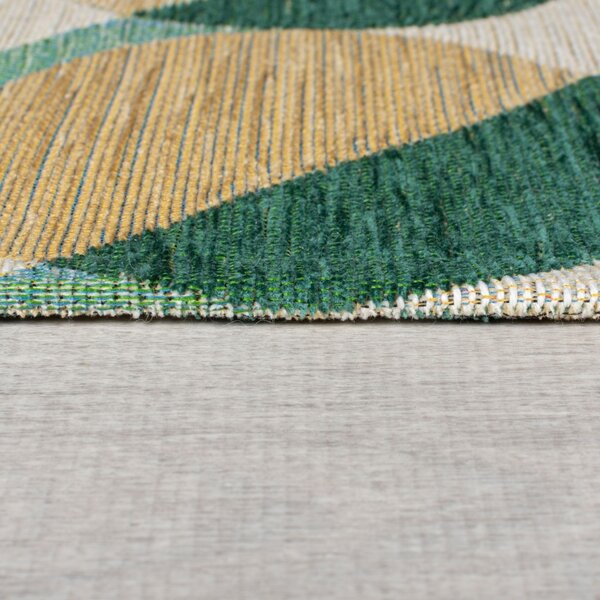 Килим Manhattan Carlos Geo Carlos Geo Green 120X170 cm, Flair Rugs