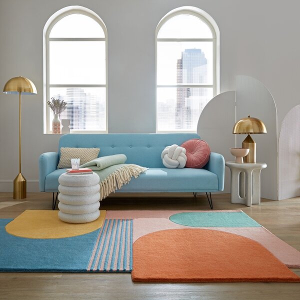 Абстрактен ромбоиден килим Aramiu 120X180 cm, Flair Rugs