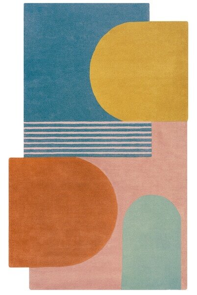 Абстрактен ромбоиден килим Aramiu 120X180 cm, Flair Rugs