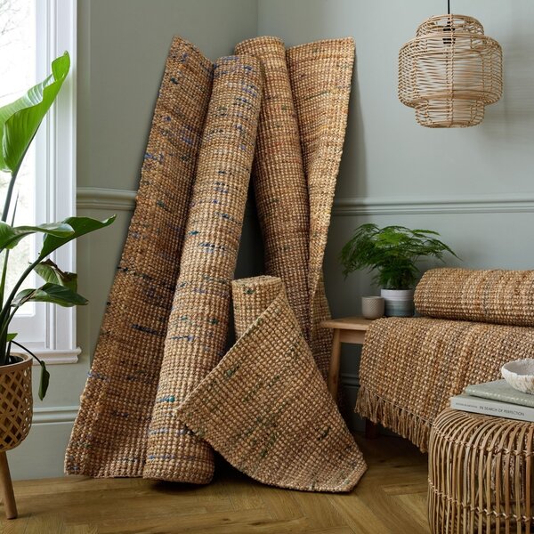Килим от юта с примка Sarita Natural 120X170 cm, Flair Rugs