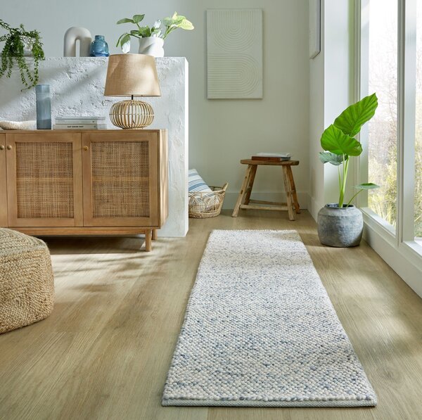 Килимче Bolster Minerals Black 60X230 cm, Flair Rugs
