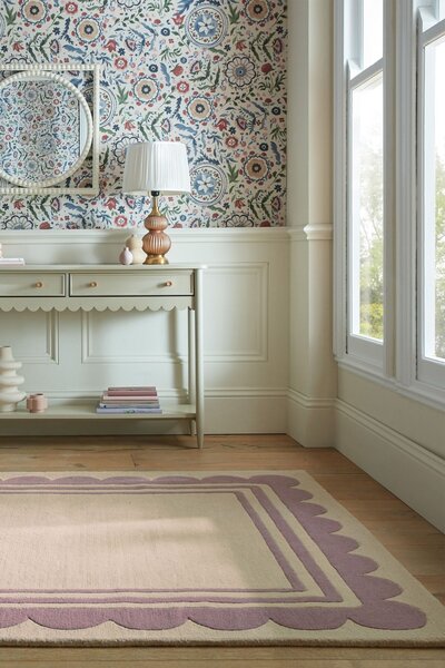 Килим Lois Scallop Green 160X230 cm, Flair Rugs
