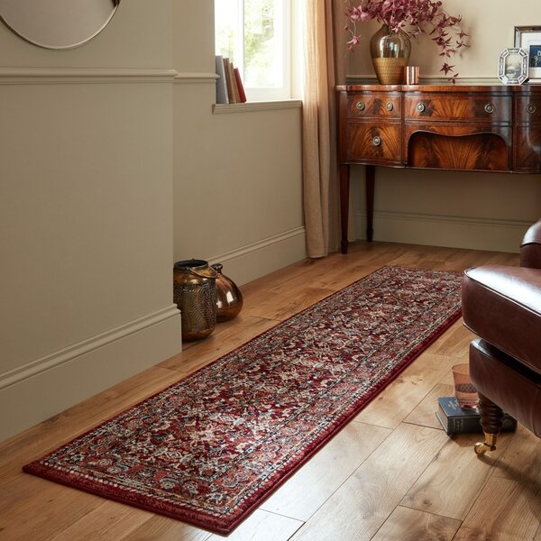 Килим за кръст Sincerity Royale Sandford Royale Sandford Red 66X300 cm, Flair Rugs