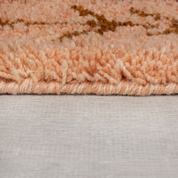 Мароко Сахара Шаги Розов килим Сахара Шаги 120X170 cm, Flair Rugs