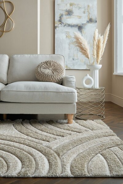 Килим Velvet Carved Natural 80x150 cm, Flair Rugs