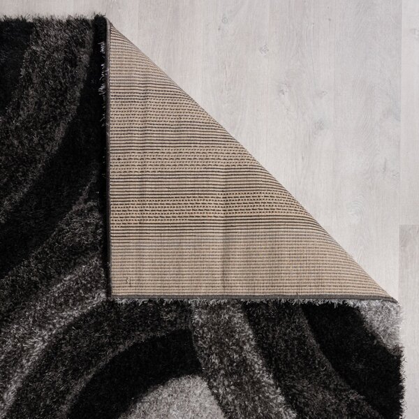 Килим Velvet Carved Grey 160x230 cm, Flair Rugs
