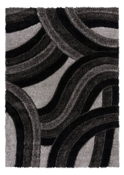 Килим Velvet Carved Grey 160x230 cm, Flair Rugs
