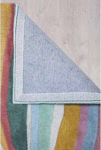 Abstract Flow Pink 60x230 cm, Flair Rugs