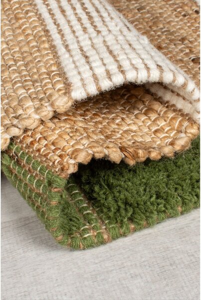 Medina Blocks Green 160x230 cm, Flair Rugs