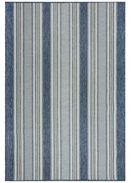 Килим Roma Stripe Outdoor Blue Blue 120x170 cm, Flair Rugs