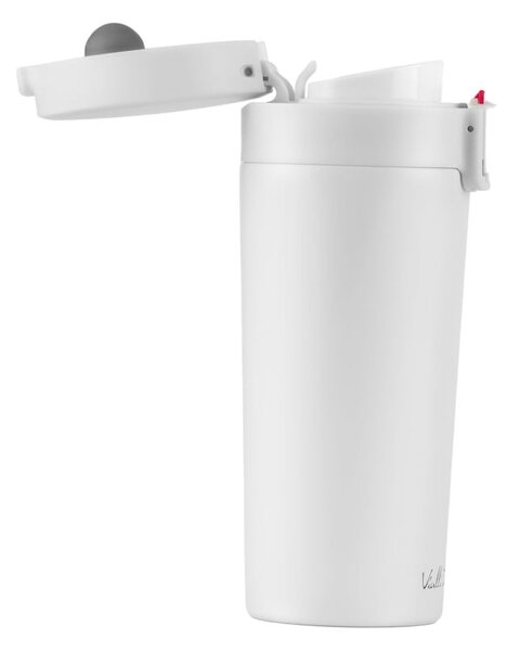 Бял термос за пътуване , 400 ml Fuori - Vialli Design