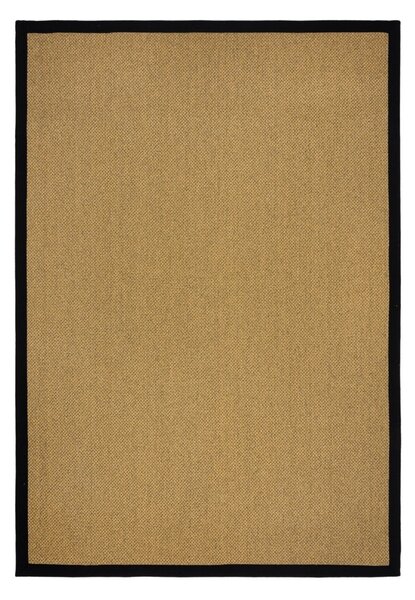 Sisal Look Outdoor Sisal Rug Outdoor Black 160x230 cm, Flair Rugs