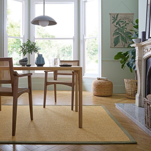 Килим за външна употреба Sisal Look Outdoor Green 120x170 cm, Flair Rugs