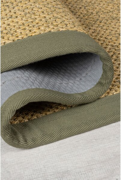 Килим за външна употреба Sisal Look Outdoor Green 120x170 cm, Flair Rugs