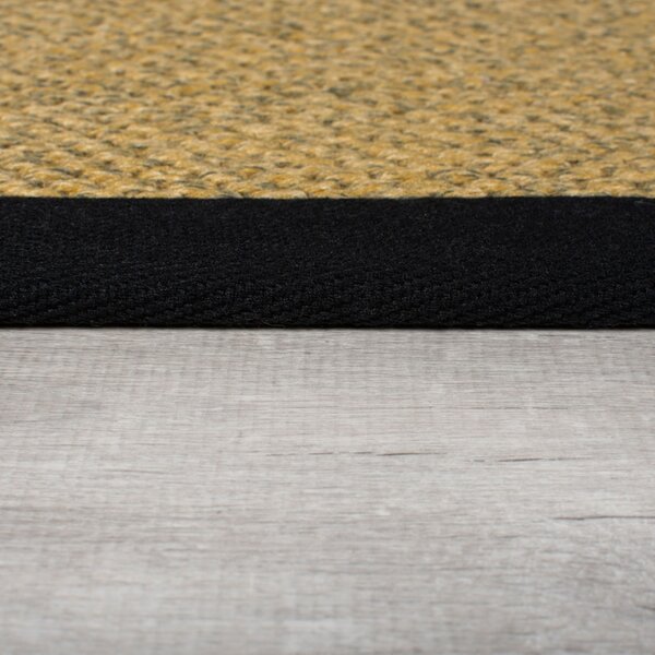 Sisal Look Outdoor Sisal Rug Outdoor Black 160x230 cm, Flair Rugs