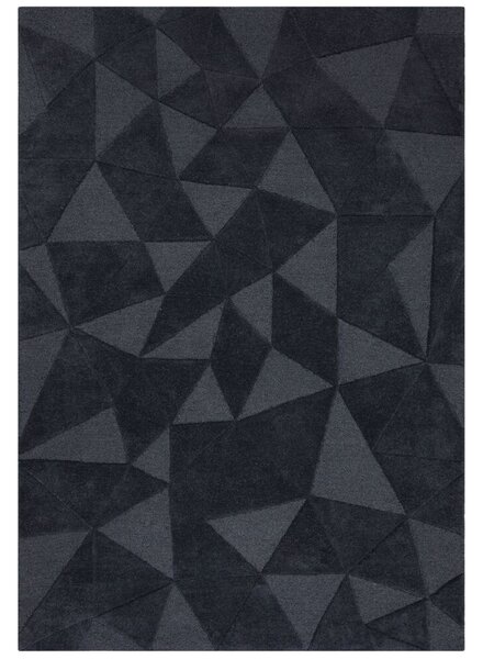 Кръгъл килим Shard Dark grey 160x160 cm, Flair Rugs