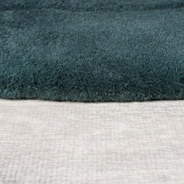Shard Кръгъл килим Shard Navy Blue 160x160 cm, Flair Rugs