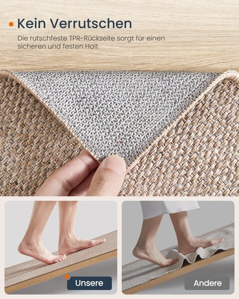Килим Songmics Songmics Brown 80x150 cm