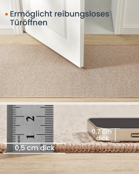 Килим Songmics Songmics Brown 80x150 cm