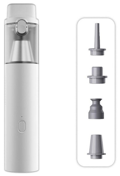 Безкабелна ръчна прахосмукачка Xiaomi Lydsto H2 Edge, 120W, 16000 Pa, 0.1 л, 2 степени, Автономия 32 мин, Бял