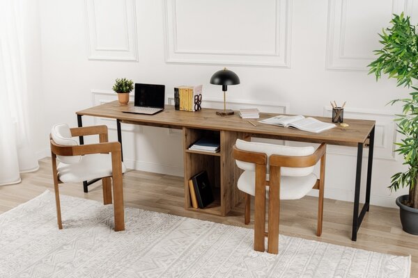 Бюро Twin Study Desk Зелен тъмно