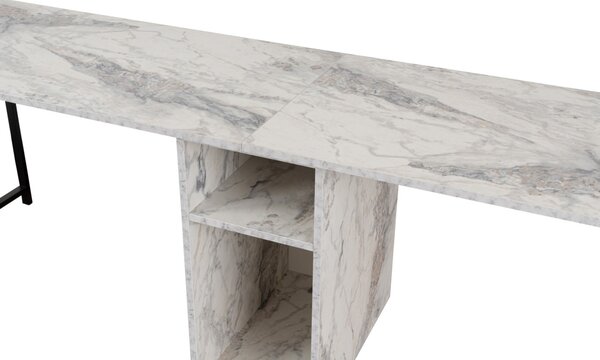 Бюро Twin Study Desk Жълто