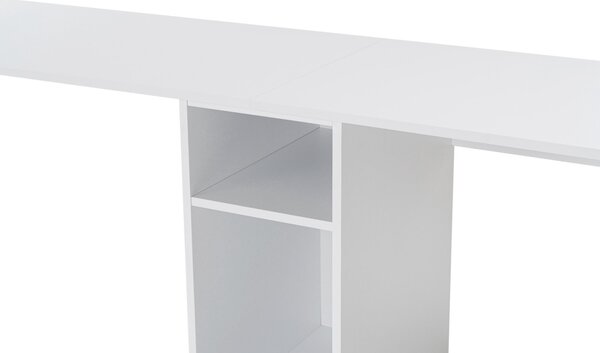 Бюро Twin Study Desk бял