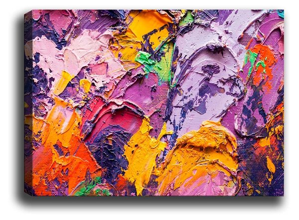 Изображение Strokes, 140 x 100 cm Colorful Strokes - Tablo Center