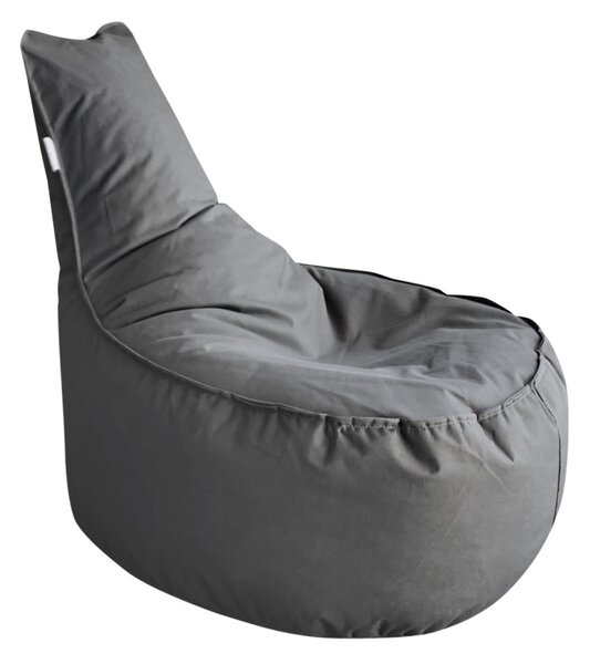 Градински пухен фотьойл Bean Bag Aktif сив