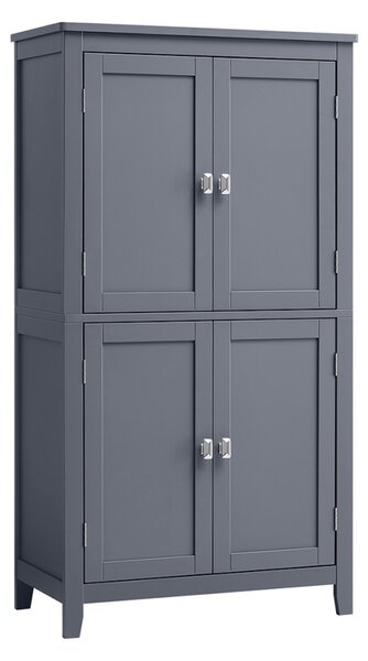 Шкаф за баня Vasagle Grey 60x30x110 cm