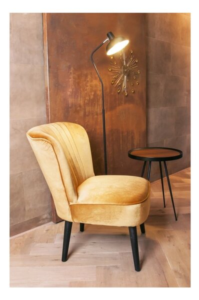 Часовник в златист цвят , ø 50 cm Sunburst - Karlsson
