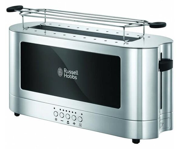 Тостер Russell Hobbs Elegance 23380-56, 6 степени, функция за претопляне, тава за трохи, 1420W