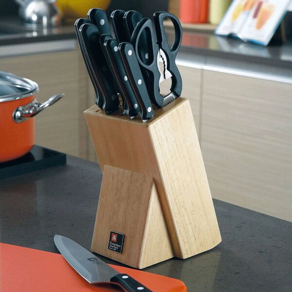 Richardson Sheffield Комплект ножове CUCINA 10 бр. в дървен блок