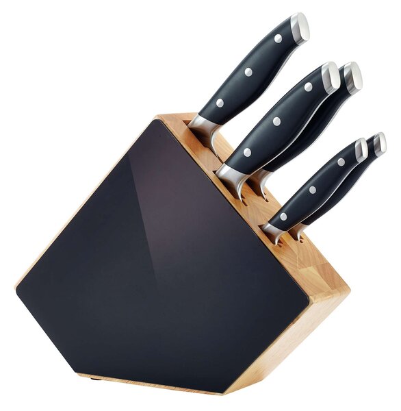 Richardson Sheffield Комплект ножове GRAND CHEF 5 бр. в дървен блок