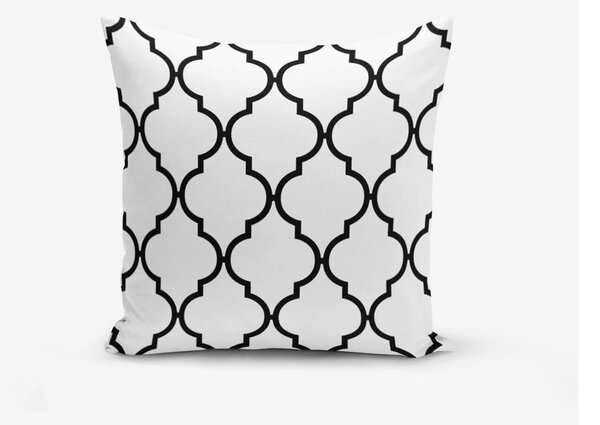 Комплект от 4 калъфки за възглавници BW Graphic Patterns, 45 x 45 cm - Minimalist Cushion Covers