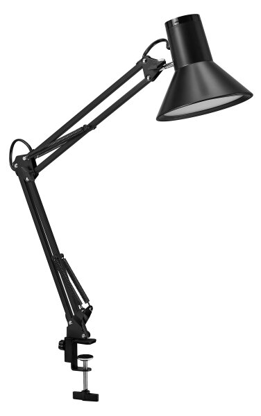 Osram -LED димируема настолна лампа с щипка OFFICE LINE LED/9W/230V 3000K черна
