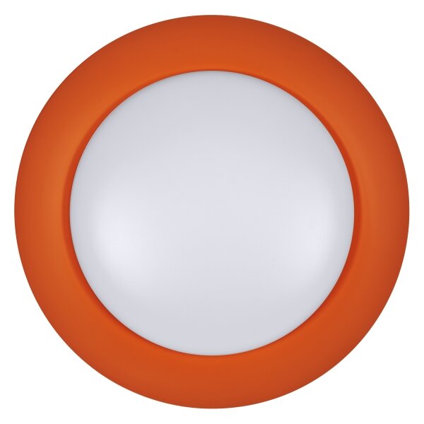 Osram - димируем LED таванен плафон ORBIS PLATE LED/45W/230V Ø48cm оранжев/черен