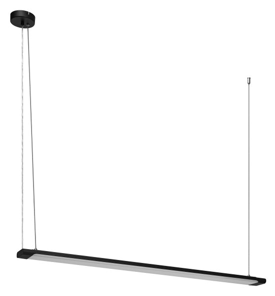 Osram-LED Димируема висяща лампа на кабел OFFICE LINE LED/40W/230V 4000K 120 cm черна