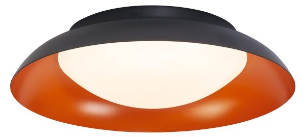 Osram - димируемо LED таванно осветително тяло ORBIS PLATE LED/35W/230V, диаметър 43 см, оранжево/черно