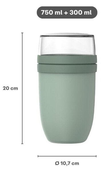 Кутия за обяд 2 бр. Ellipse – Mepal