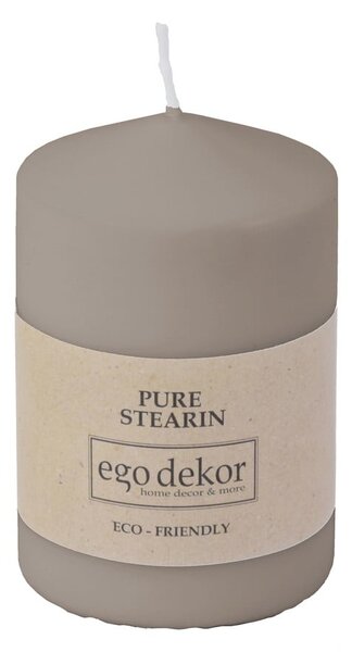 Кафява свещ Връх, време за горене 25 ч Eco - Eco candles by Ego dekor