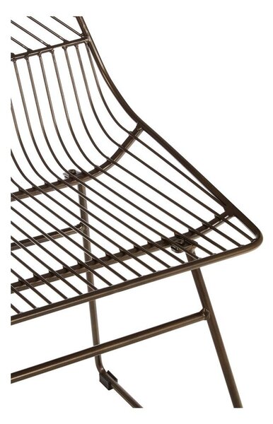 Метален трапезен стол в бронзов цвят District – Premier Housewares