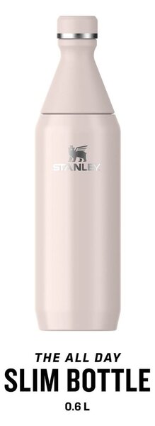 Светлорозова бутилка от неръждаема стомана 600 ml All Day Slim – Stanley