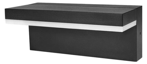 LED външно стенно осветително тяло LED/9W/230V 4000K IP44 черно