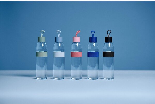 Светлочервена пластмасова бутилка 500 ml Ellipse – Mepal