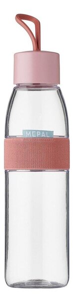 Светлочервена пластмасова бутилка 500 ml Ellipse – Mepal