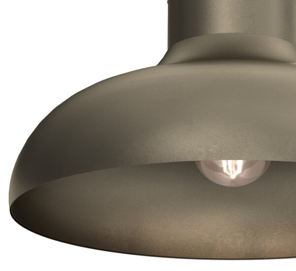 Плафон BASCA 1xE27/15W/230V Ø 40 см бронзов