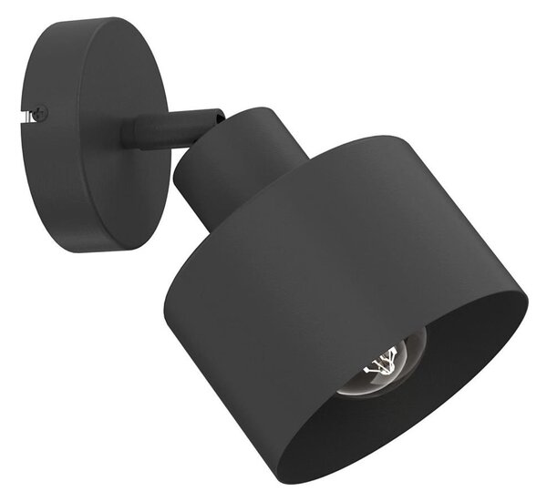 Стенно точково осветително тяло PARKLA 1xE27/15W/230V черно