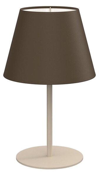 Настолна лампа ARDEN 1xE27/15W/230V бежова/кафява