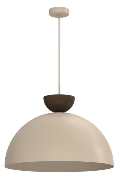 Полилей на кабел NEVIS 1xE27/15W/230V Ø 50 cm бежов